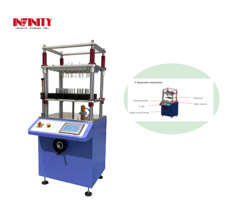12 Mô hình thử nghiệm chính Máy thử nút tốc độ cao liên tục cho phạm vi đo 460x320mm