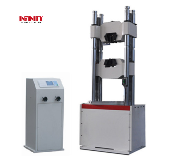 Máy thử nghiệm toàn cầu thủy lực với máy bơm áp suất cao 800mm 300KN
