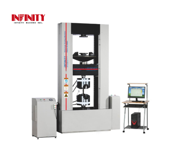 600KN Force UTM Máy thử nghiệm phổ quát được điều khiển bởi máy tính GB/T228 -2002 600MM