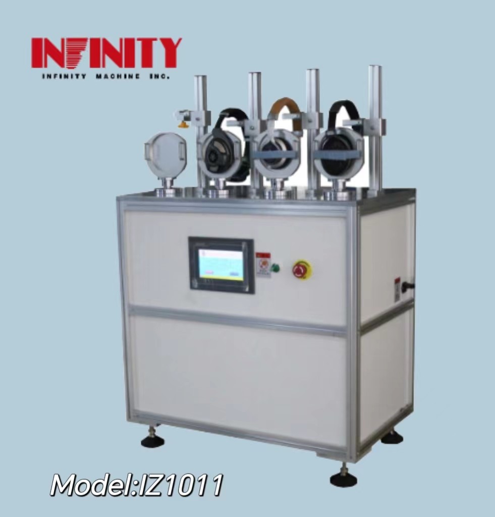 Máy thử nghiệm tuổi thọ xoắn của tai nghe AC Servo Motor Drive cho góc thử nghiệm chính xác và tốc độ xoay