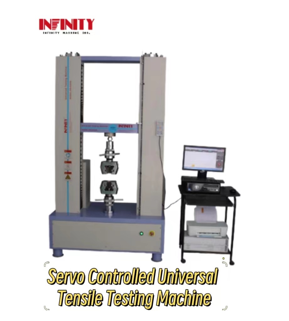 Máy kiểm tra độ kéo phổ quát được điều khiển bằng servo 650mm Stroke cho các nhà bán buôn Tây Ban Nha và Bồ Đào Nha