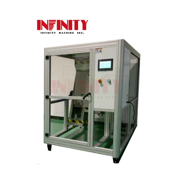 IEC60068 Acrylic Box Cellphone Reel Drop Impact Tester 350mm Độ cao rơi AC220V 50Hz 5A