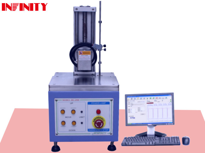 Máy thử lực khóa xuân 100mm Servo Control Keystoke / Switch Button Force Test Machine