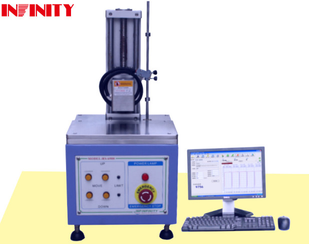 Kiểm tra sức mạnh phím cao su Kiểm tra nút bàn phím với 5kgf Capacity For Keystoke / Switch Force Test