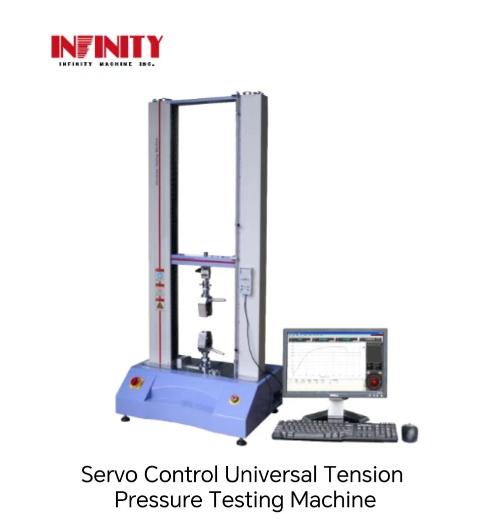 Biển / Foam Servo Control Máy kiểm tra áp suất căng phổ quát với tốc độ kiểm tra của 0,01-500mm / phút