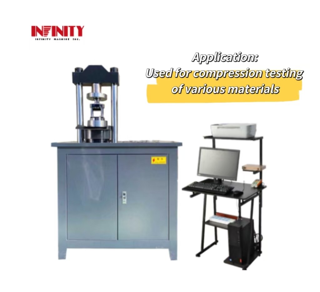 Phạm vi đo lực thử nghiệm chính xác cao 4%-100% máy thử nén servo FS KN
