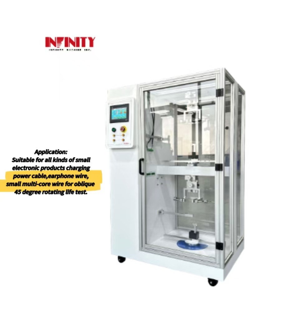 Các sản phẩm điện tử nhỏ xoay vòng thử nghiệm tuổi thọ dây 45°Cone Pull Testing Machine