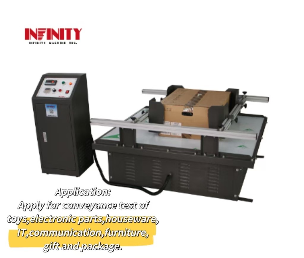 Bàn thử rung vận chuyển mô phỏng hiệu suất cao cho thử nghiệm vận chuyển đồ chơi