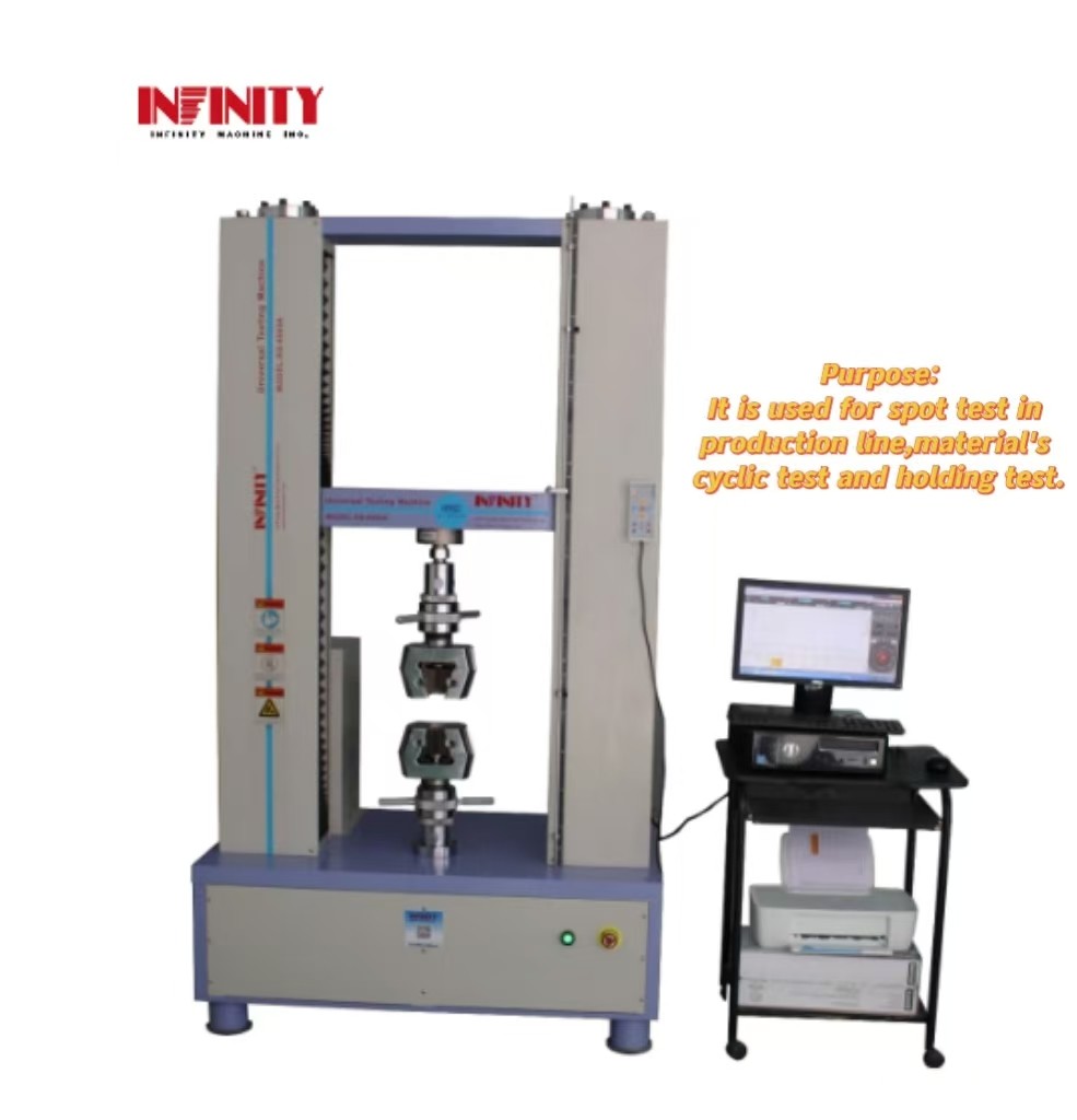 Máy thử kéo nén vạn năng UTM, lực kéo 50KN, 100KN, thử nghiệm độ bền vạn năng