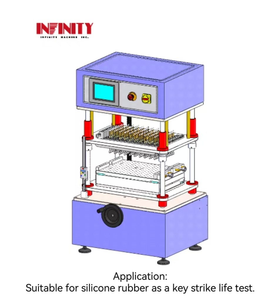Low Noise High Precision Random Key Life Tester Cho Kiểm tra tuổi thọ điện thoại di động