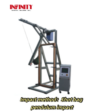 Máy kiểm tra tác động túi kính được sử dụng để kiểm tra sức đề kháng tác động của kính niêm mạc an toàn