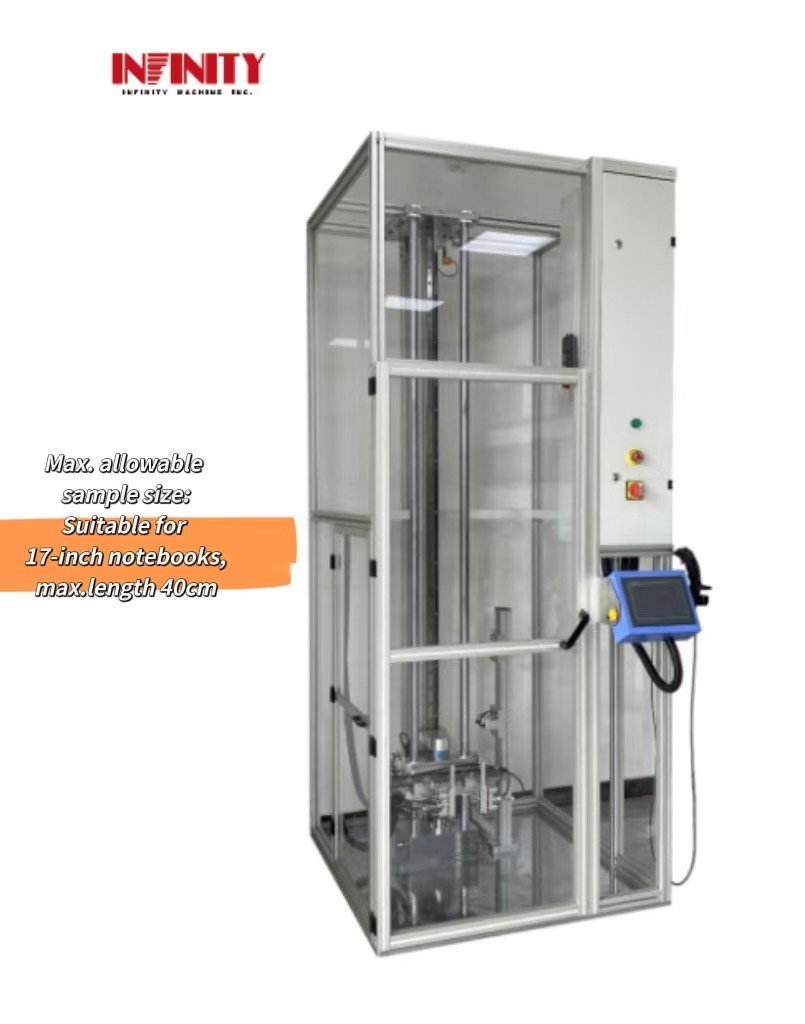 PLC điều khiển màn hình cảm ứng LCD 300mm Drop Test Máy thử giảm hướng