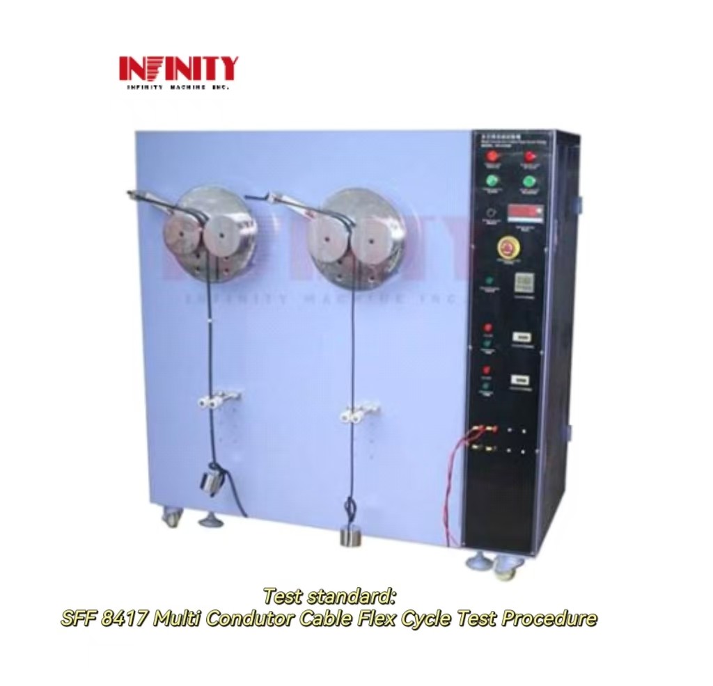 Tốc độ thử nghiệm 10 ~ 60rpm Máy kiểm tra chu kỳ uốn cong cáp tai nghe