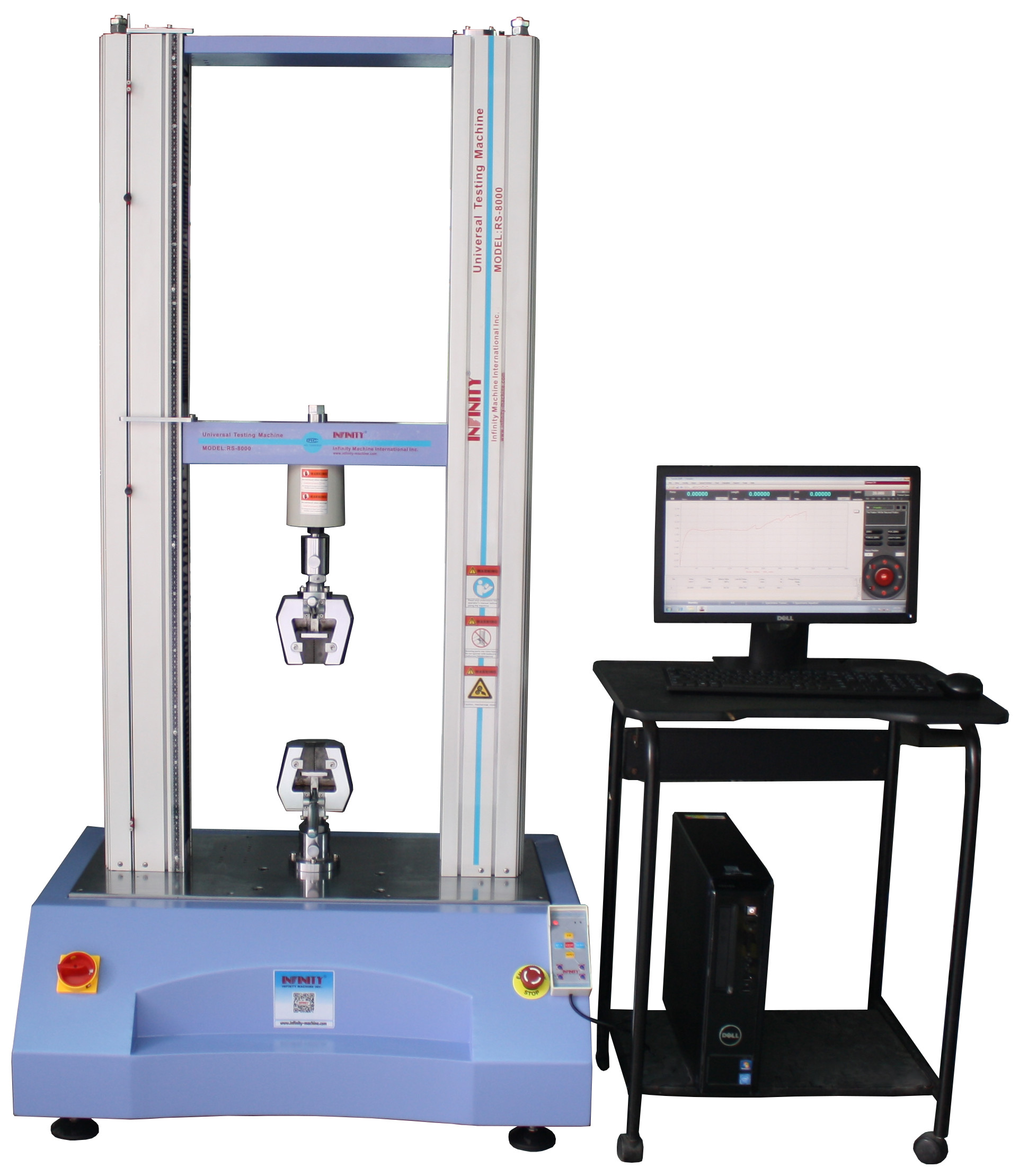 10KN Servo kiểm soát điện tử Universal thử nghiệm máy cho phòng thí nghiệm kim loại / dây thép thử nghiệm