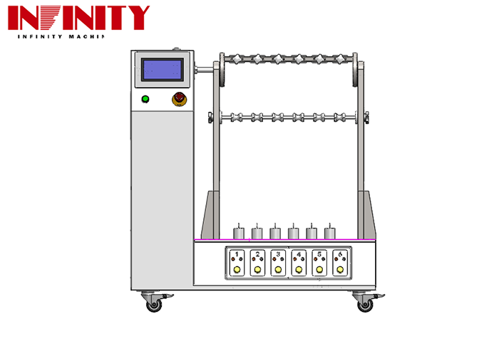 Máy thử uốn cáp linh hoạt tiêu chuẩn IEC 60884-1:2022 với góc uốn có thể điều chỉnh 1 ~ 180°