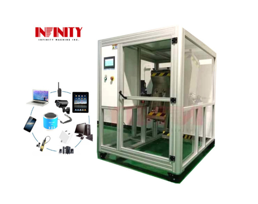 IEC 60068-2-32 Bảng điều khiển cảm ứng Tumble Drop Impact Tester 1000mm 500mm Random