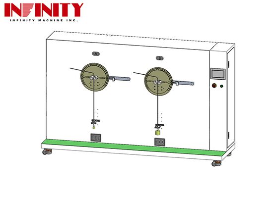 Máy kiểm tra uốn xoay cáp ô tô ISO 19642-2:2023 Máy kiểm tra chu kỳ uốn cho cáp đa dây dẫn SFF-8417 Kiểm tra mỏi uốn