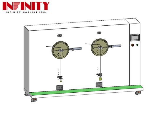 Máy thử nghiệm chu kỳ linh hoạt cho SFF-8417 và ISO 19642-2:2023 Kiểm tra mệt mỏi uốn cong cáp đa dẫn